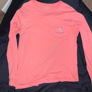 Southern Tide long sleeve sailboat Tee